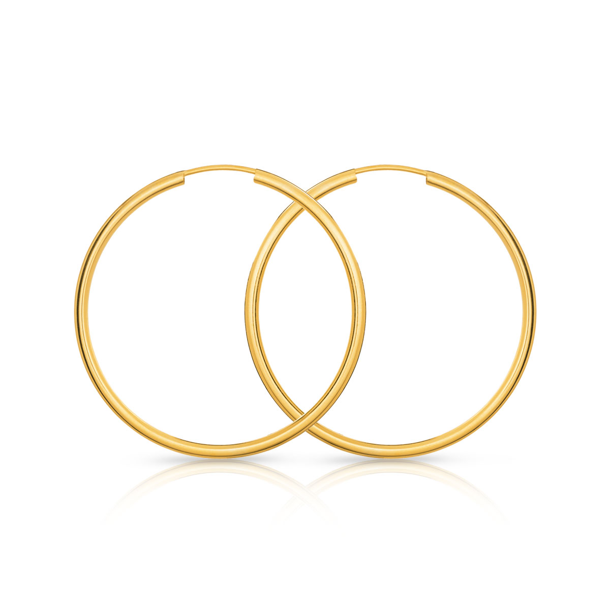 Creoles or 375 jaune - vue V1