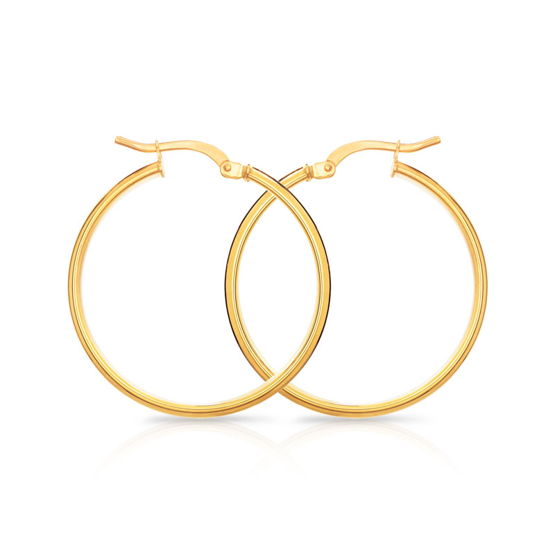 Creoles or 375 jaune - vue V1