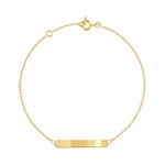 Bracelet or 375 jaune