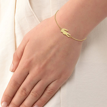 Bracelet LACOSTE acier doré