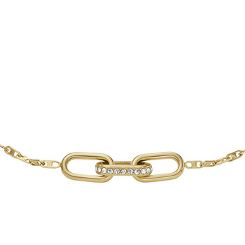 Bracelet FOSSIL HERITAGE acier inoxydable doré