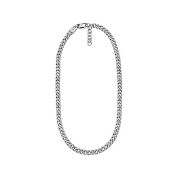 Collier FOSSIL Harlow Linear Texture acier inoxydable