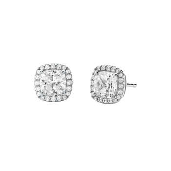 Earrings MICHAEL KORS silver 925 rhodium-plated zirconias