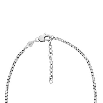 Collier FOSSIL acier inoxydable 51 cm