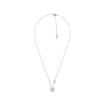 Ketting MICHAEL KORS zilver 925 gerhodineerd zirkonia's 45 cm