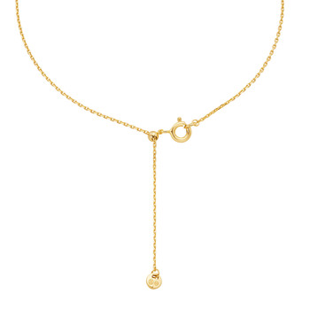 Ketting MICHAEL KORS zilver 925 goud zirkonia's 43 cm