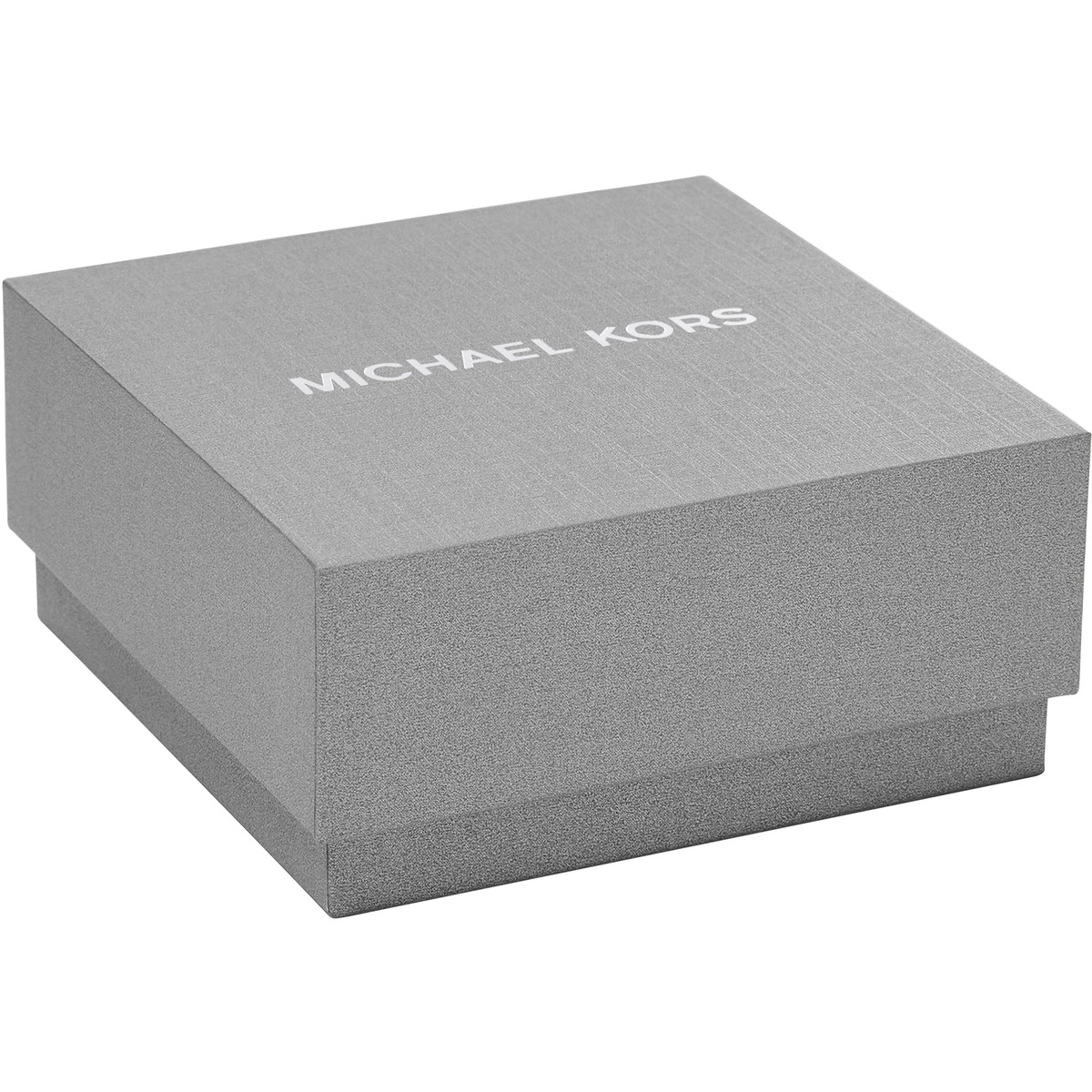 Collier MICHAEL KORS laiton argenté 48 cm - vue D2