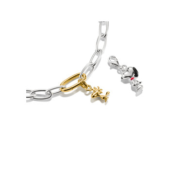 Charm's THOMAS SABO X PEANUTS Woodstock argent 925 doré