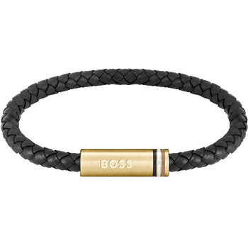 Bracelet cuir noir