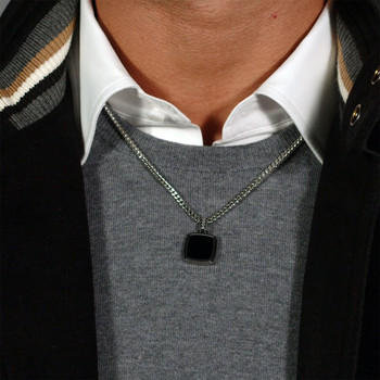Collier acier 56cm