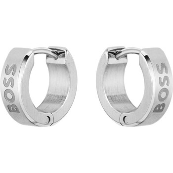 Boucles d'oreille BOSS acier
