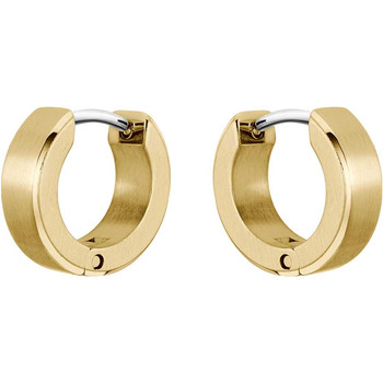 Boucles d'oreille BOSS acier doré