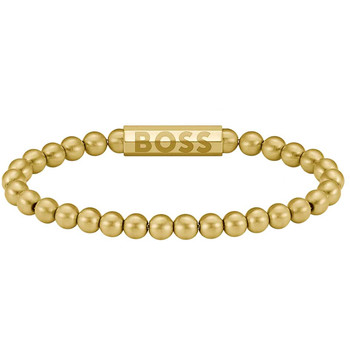 Bracelet acier doré jaune