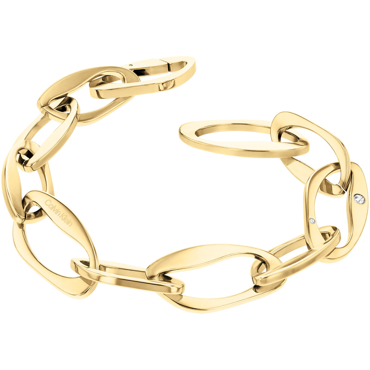 Bracelet CALVIN KLEIN acier doré - vue 3