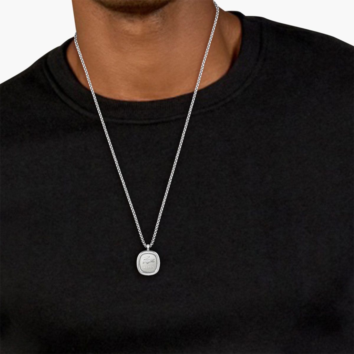 Collier acier 56cm - vue porté 1