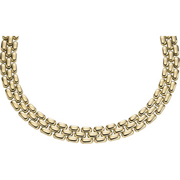 Necklace FOSSIL stainless steel yellow gold 46cm