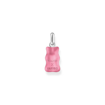 Pendentif THOMAS SABO Haribo rose argent et zirconium