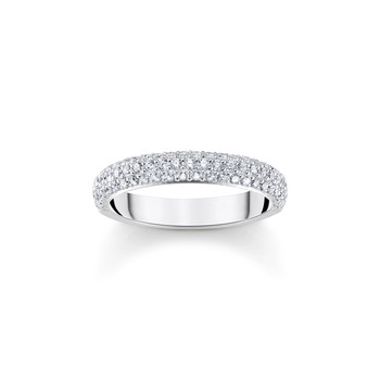 Bague THOMAS SABO argent et zirconium