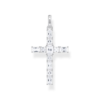 Pendentif argent gris