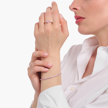 Bague argent gris