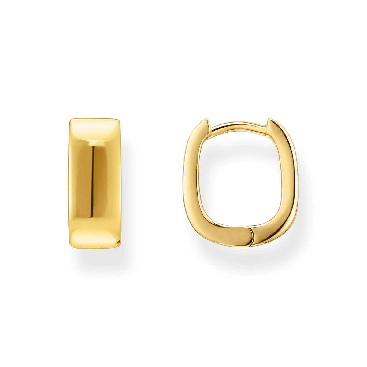 Boucles d'oreilles THOMAS SABO argent doré jaune