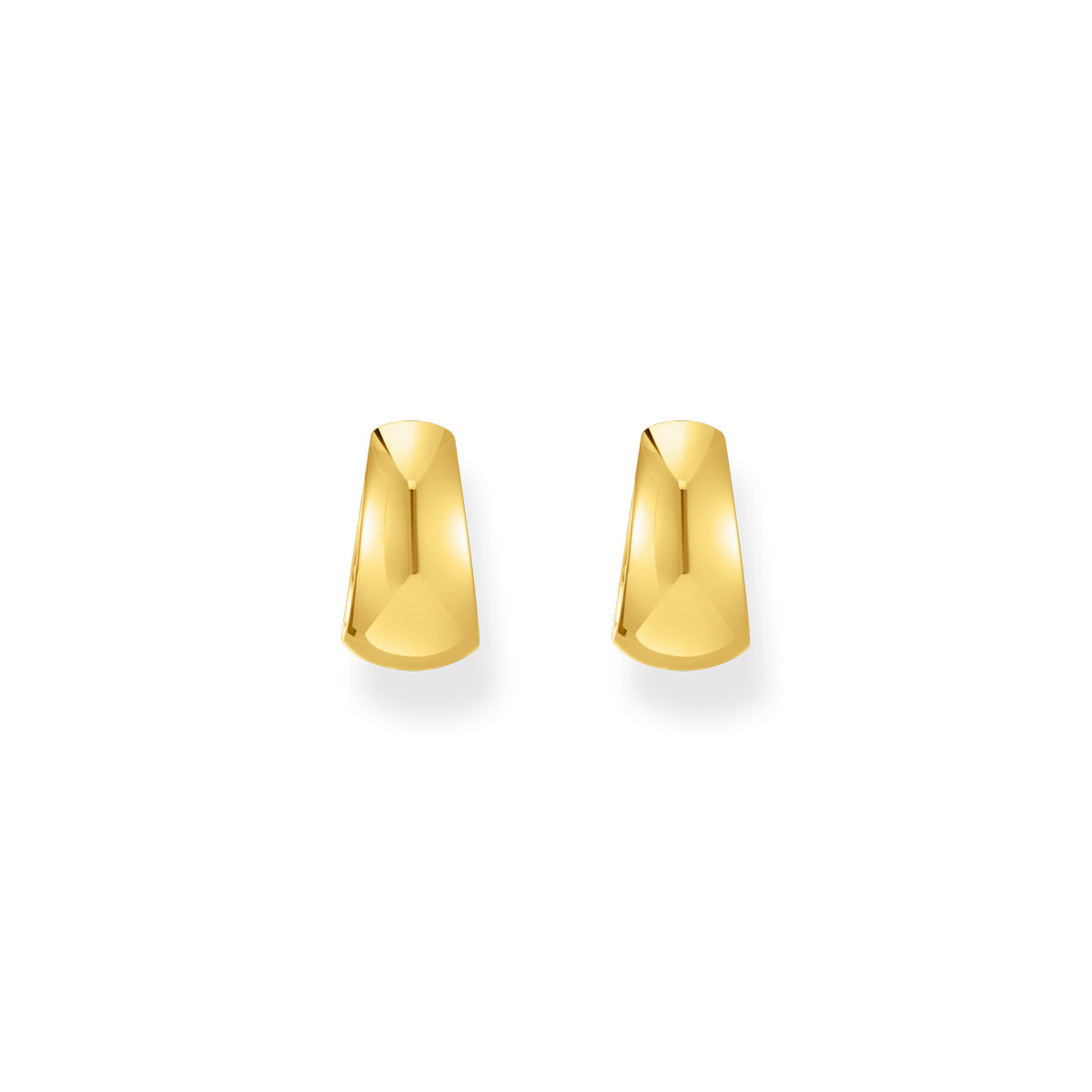 Boucles d'oreilles THOMAS SABO trapézoïdale Argent doré - vue 2