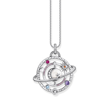 Pendentif argent gris