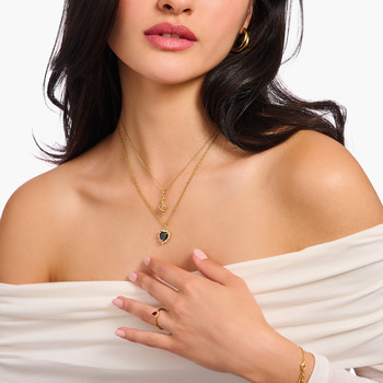 Collier THOMAS SABO argent plaqué or