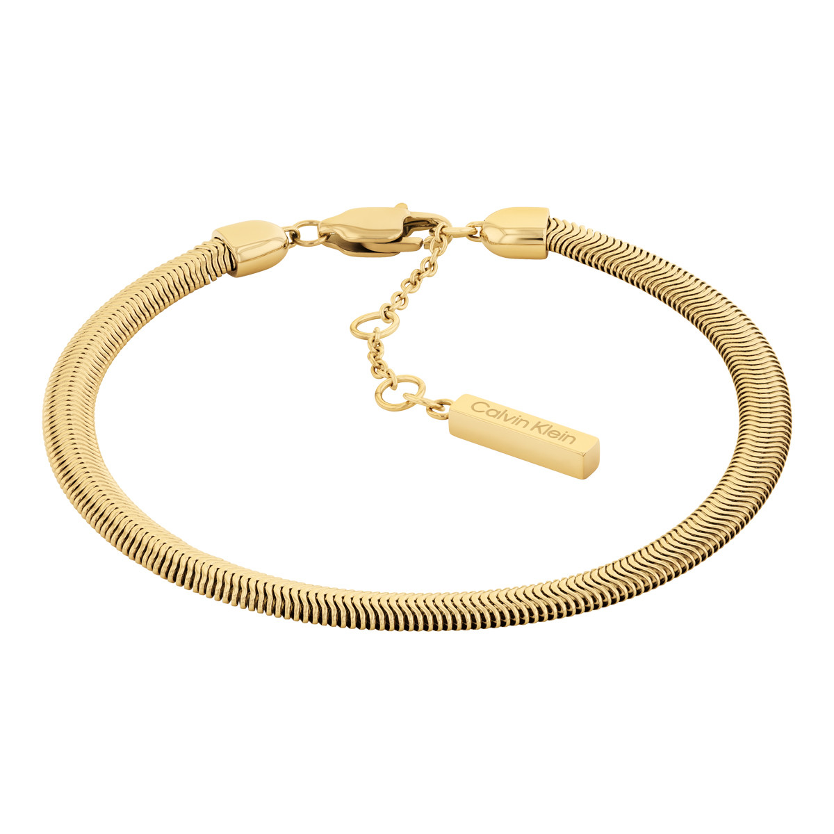 Bracelet CALVIN KLEIN acier doré Trio - vue 2