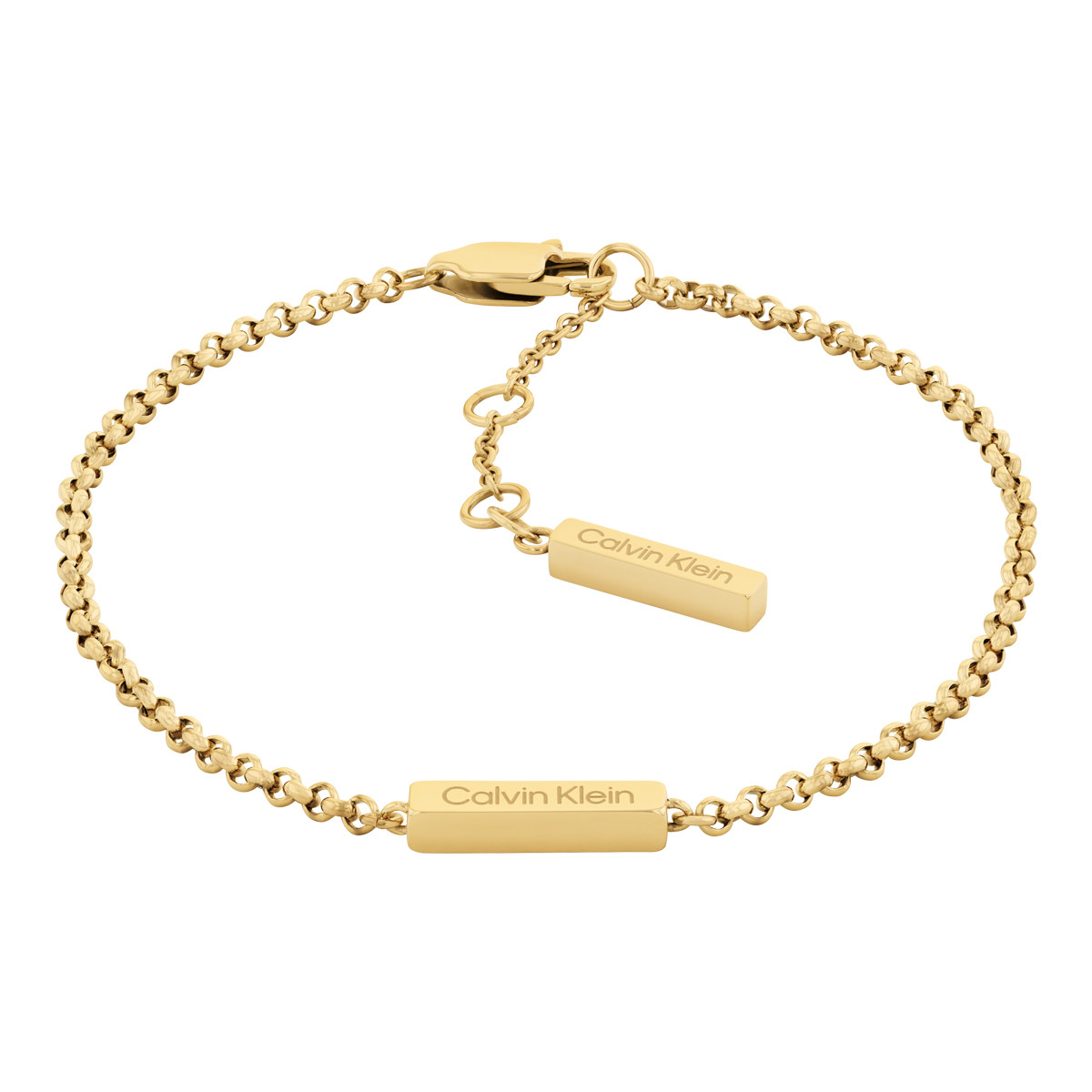 Bracelet CALVIN KLEIN acier doré Trio - vue 3
