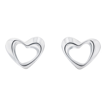 EARRINGS CALVIN KLEIN Enchanting STAINLESS STEEL heart motif