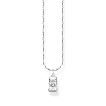 THOMAS SABO zilveren teddybeer halsketting 50cm