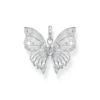 Pendentif THOMAS SABO argent papillon oxyde de zirconiums
