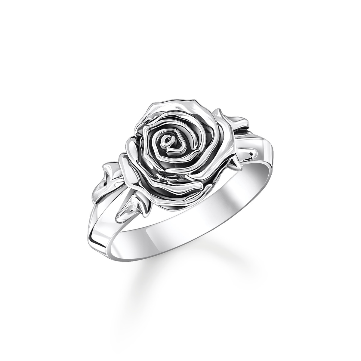 Bague THOMAS SABO argent motif rose