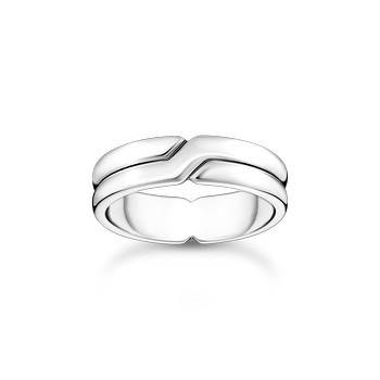 BAGUE THOMAS SABO argent