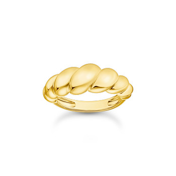 Bague THOMAS SABO argent doré jaune