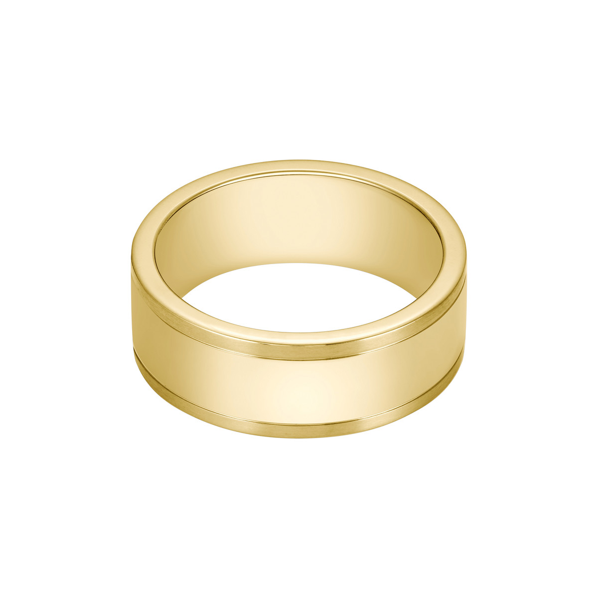 Bague LACOSTE arthor acier inoxydable doré - vue 3