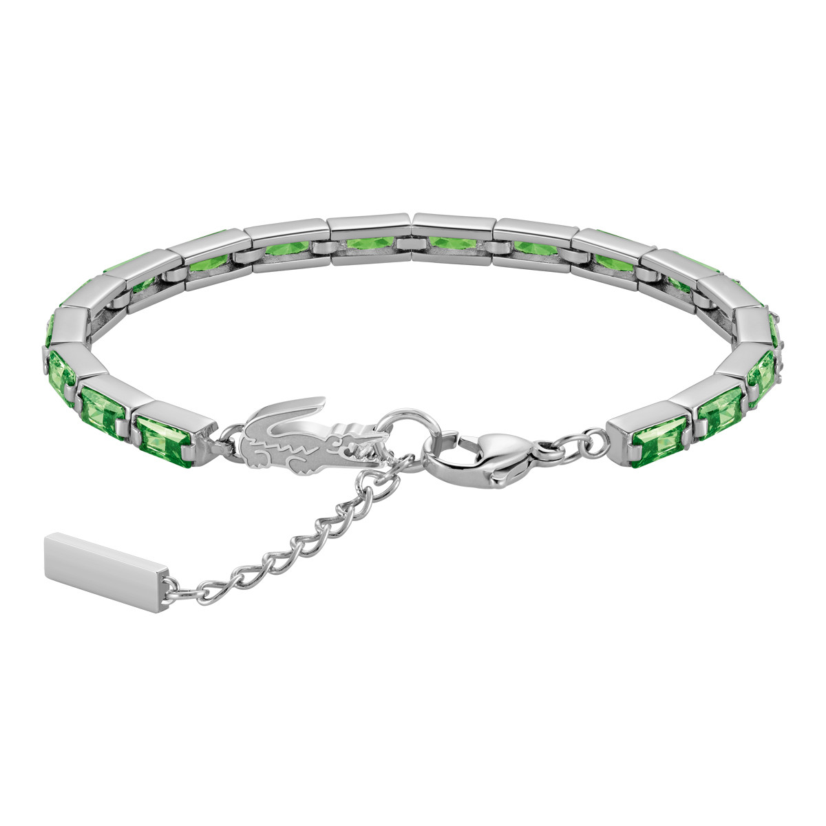 Bracelet LACOSTE DUCHESS acier inoxydable vert - vue 3