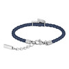 Bracelet LACOSTE CUTIE CROC cuir bleu - vue V3