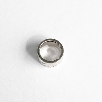 Bague Chopard tournante d'occasion or 750 blanc diamant