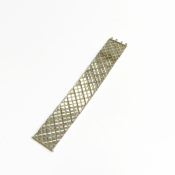 Bracelet d'occasion 3 ors 750 maille fantaisie 18,5 cm