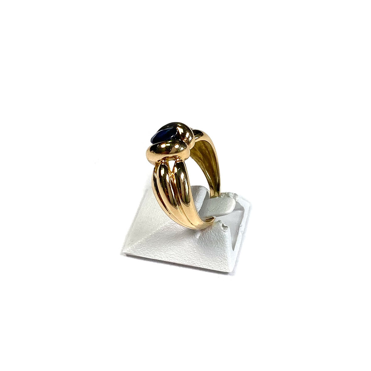 Bague d'occasion or 750 jaune saphir - vue 2