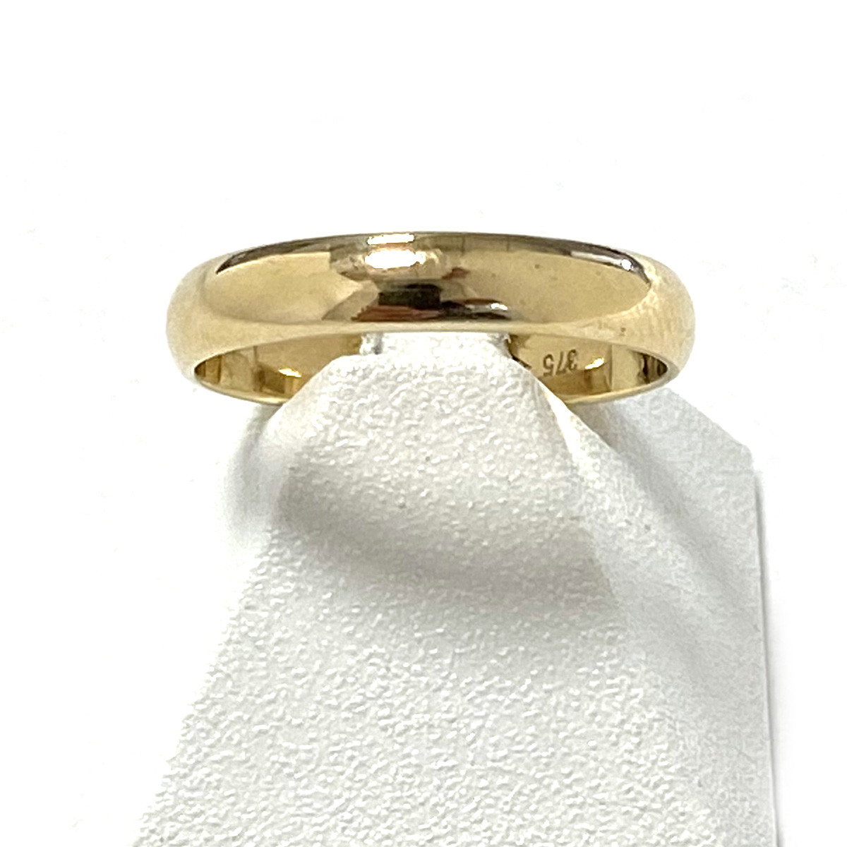 Bague d'occasion demi-jonc or 375 jaune 3.5 mm