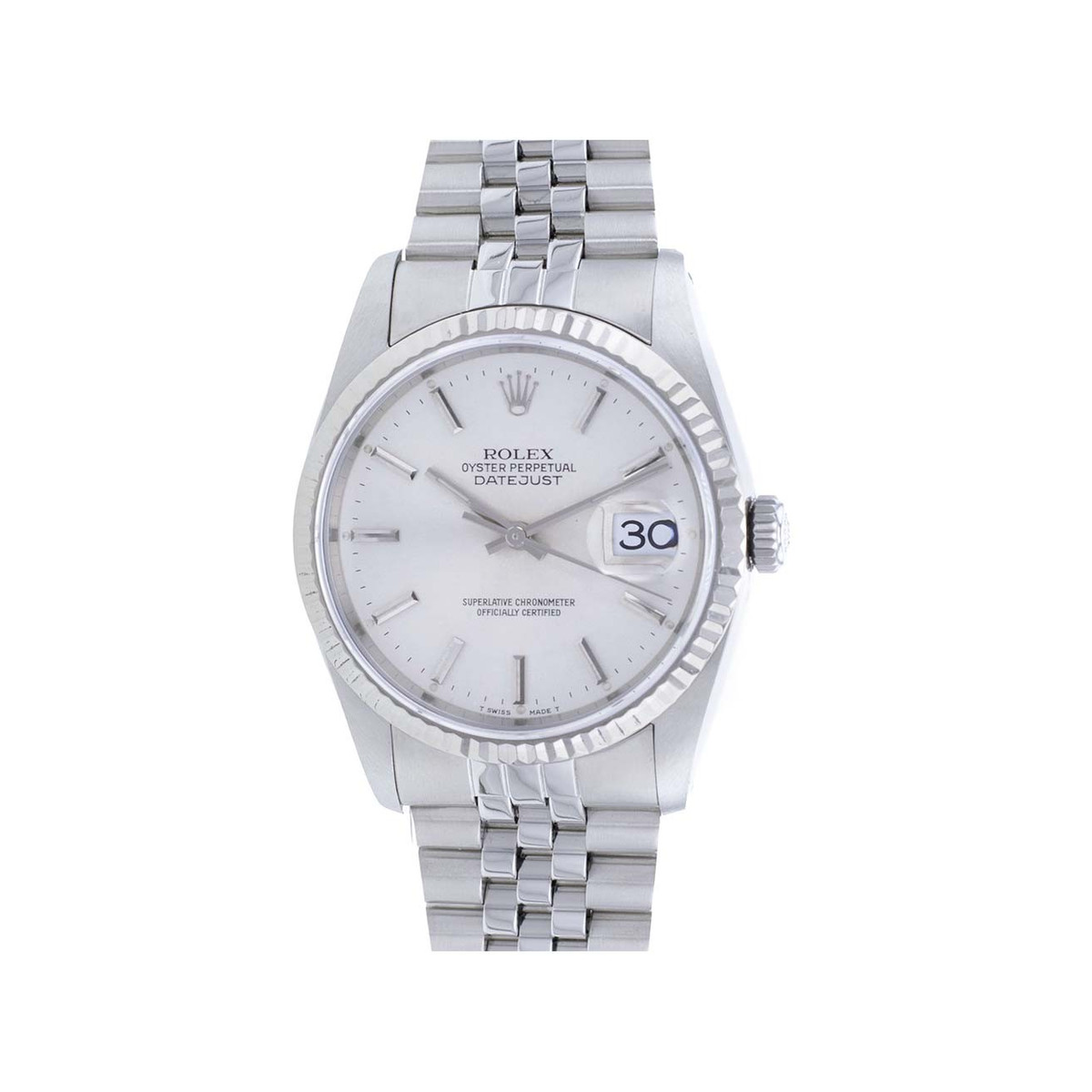Montre Rolex DateJust homme automatique acier