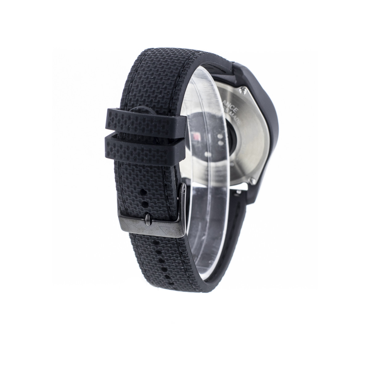 Montre d'occasion Alpina Startimer X homme fibre de verre bracelet caoutchouc noir - vue 3