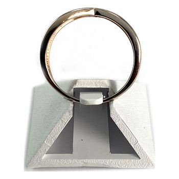 Second-hand gold 750 white 'V' diamonds ring