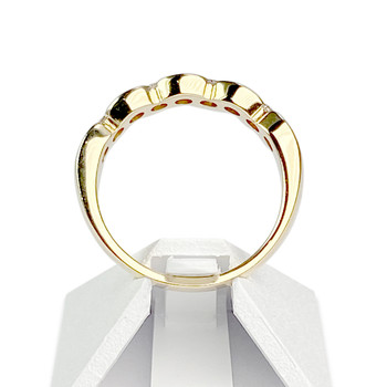 Bague d'occasion or 750 jaune diamants