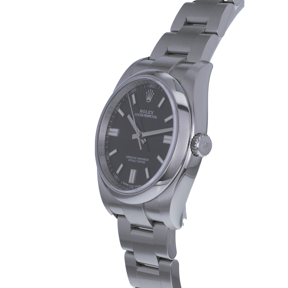 Montre d'occasion Rolex Oyster mixte automatique acier - vue D3