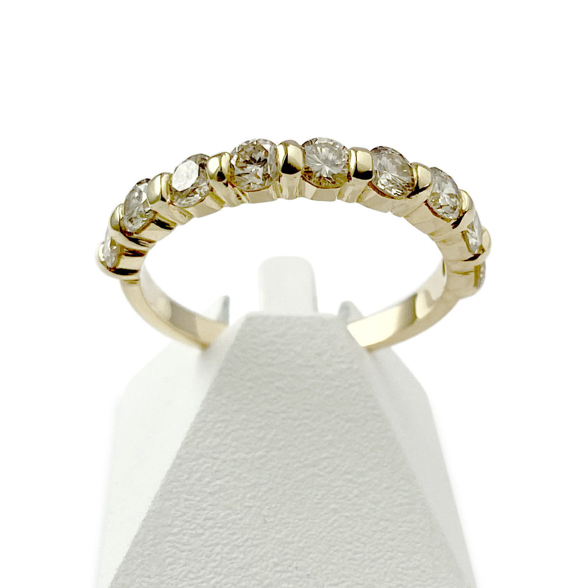 Bague d'occasion or 750 jaune diamants