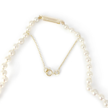 Collier d'occasion or 750 jaune perle de japon
